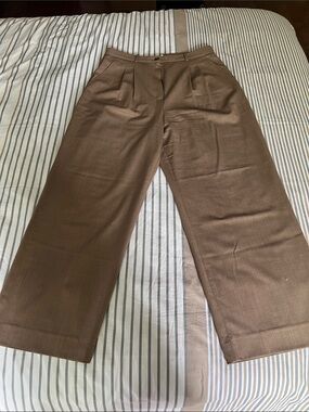 Banana Republic camel brown Wide-Leg Women's Trousers